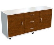 Кабинет для руководителя Steel Evo Приставка подкатная, с замком