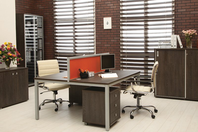Офисная мебель цвета орех VASANTA - вид 9