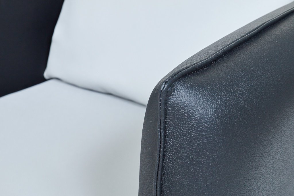 Офисный диван без подлокотников Графит - вид 10
