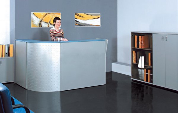 Угловая стойка-ресепшн ЭДЕМ-2 - вид 5