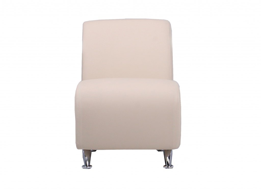 2-местный офисный диван Интер хром - вид 6