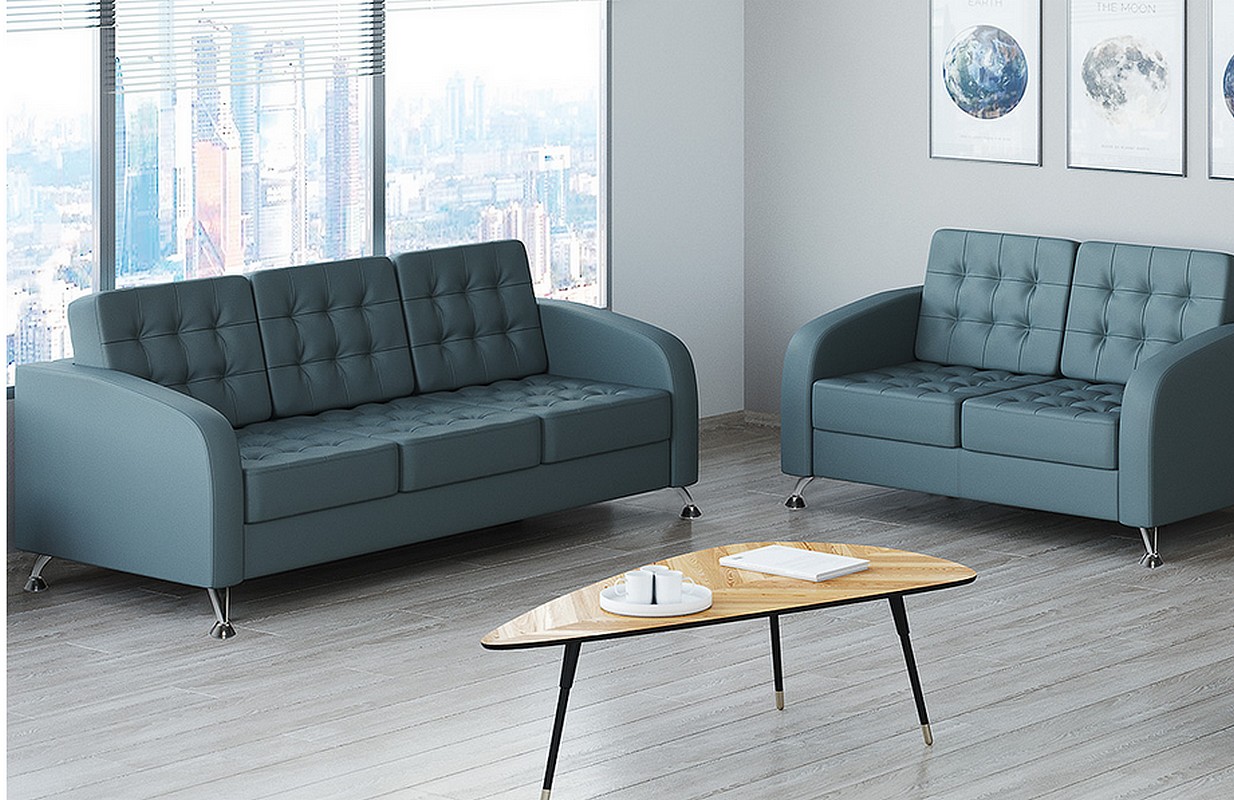 2-местный офисный диван Рольф - вид 7