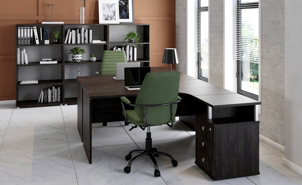 Офисная мебель цвета орех VASANTA - вид 25