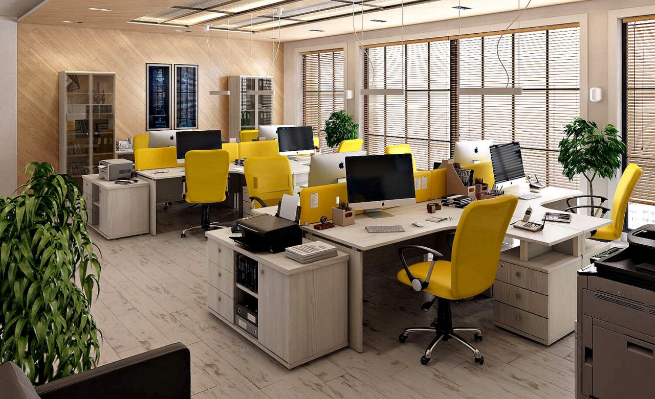 Офисная мебель цвета орех VASANTA - вид 27