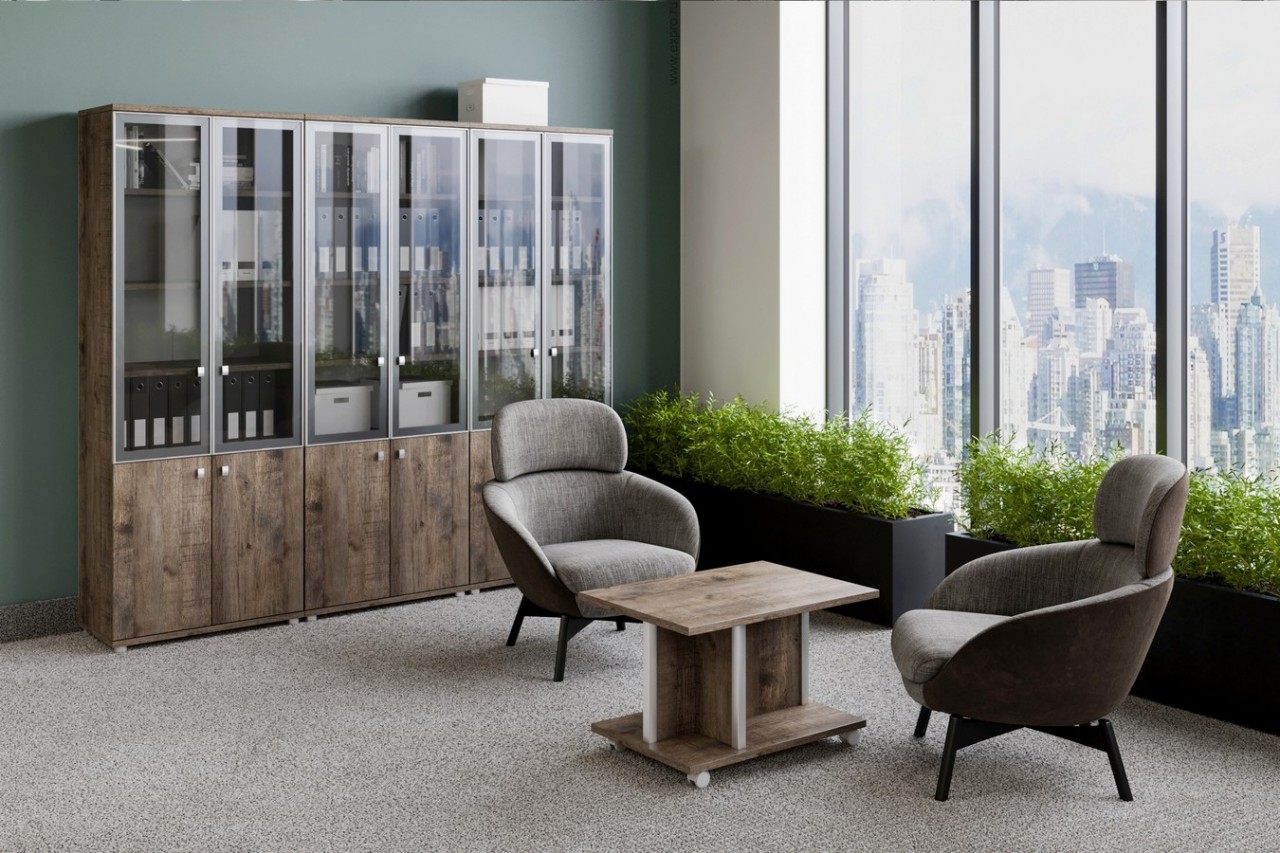 Офисная мебель цвета орех VASANTA - вид 16