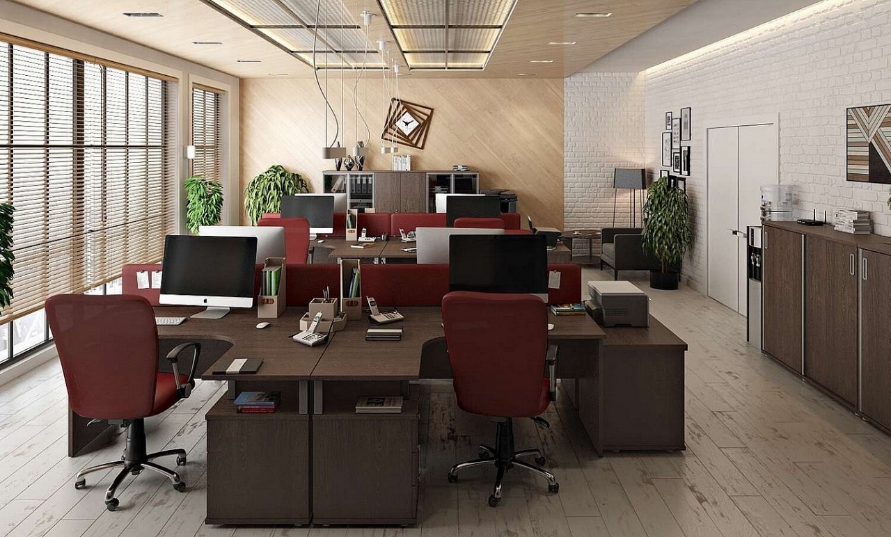 Офисная мебель цвета орех VASANTA - вид 19